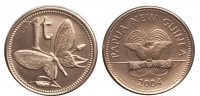 Папуа — Новая Гвинея 1 тойа 2004 UNC