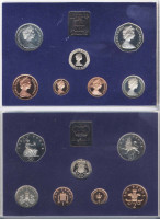 Официальный Великобритания 1982 PROOF набор из 6-ти монет номиналом 1/2, 1, 2, 5, 10 и 50 новых пенсов 