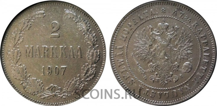2 марки русская финляндия