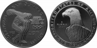 США 1 доллар 1983 "Летние Олимпийские игры 1984 в Лос-Анджелесе" (proof)