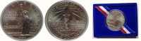 США 1 доллар 1986 100-летие Статуи Свободы - Остров Эллис (АЦ)