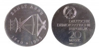 Германия (ГДР) 20 марок 1980 75 лет со дня смерти немецкого физика и астронома Эрнста Аббе