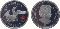 Канада 1 доллар 2008 Олимпийские игры (гагара)