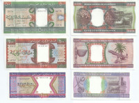 Мавритания набор 100, 200, 500 угий 2002